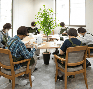 就労支援の様子